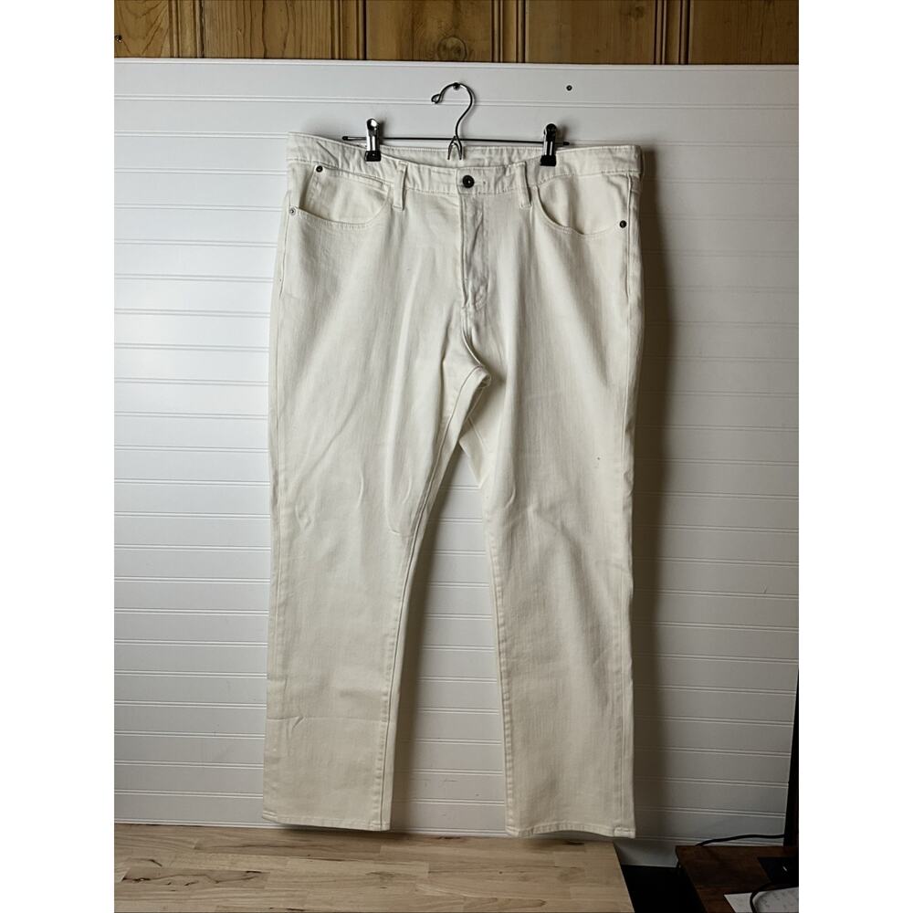 Men's 38x30 Bonobos Premium 4-Way Stretch Jeans - WHITE - BDB10919S